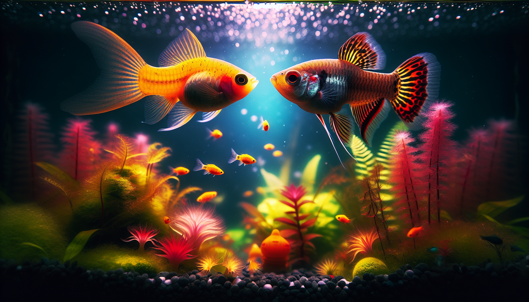 Can Mollies and Guppies Breed Together?